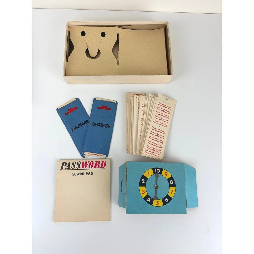 Vintage 1966 Milton Bradley Password Game Volume 9 TV Game Show